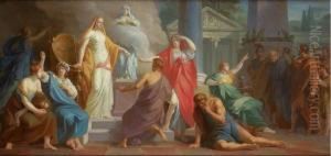 La Scuola Di Atene by Friedrich Heinrich Fuger