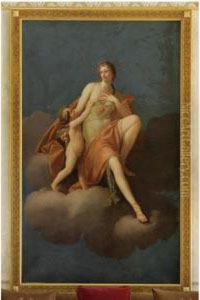 Venus And Cupid by Friedrich Heinrich Fuger