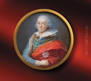 Portratminiatur Des Fursten