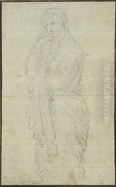 A Standing Female Figure - view 1