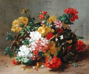 Flower Study 2 by Eugene Henri Cauchois