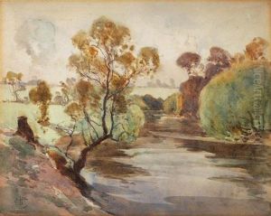Near Hawkesbury River by Albert Henry Fullwood