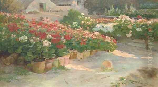 Jardin de roses - view 1