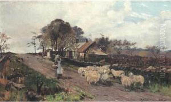 Prusweep Inn, Early Spring Time - view 1