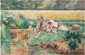 Children Fishing