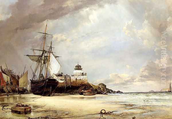 The Pier And Bay Of St. Ives, Cornwall - view 1