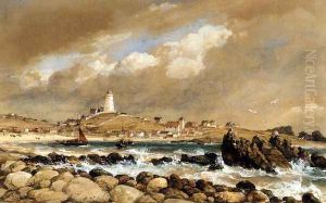 View Of St. Agnes, Scilly Isles by Edward William Cooke