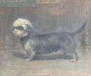 Study Of A Dandy Dinmont Champion 'netherby Ii'
