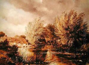 Beard-Mill, near Oxford by Edward William Cooke