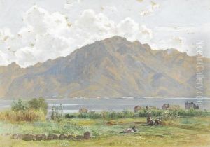 Ansicht Des Genfersees Mit Dem Grammont by Francois Furet