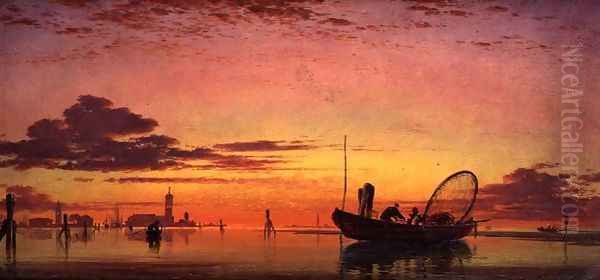Mazzorto on the Lagoon, Venice, 1864 - view 1