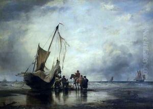 Hog Boat on the Sands, Brighton