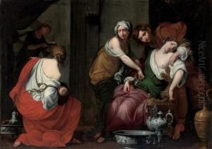 Rachel Giving Birth To Joseph