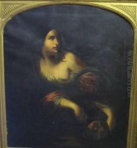 Judith With The Head Of Holofernes by Francesco Furini