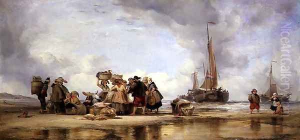Scheveningen Beach, 1839 - view 1