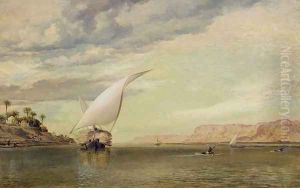 On the Nile by Edward William Cooke