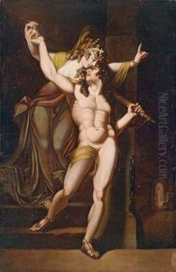 Nachahmer Theseus Erhalt Von Ariadne Den Faden