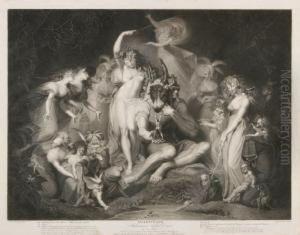Sogno Di Una Notte Di Mezz'estate by Johann Henry Fuseli