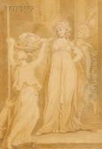 Salome With The Head Of John The Baptist by Johann Henry Fuseli