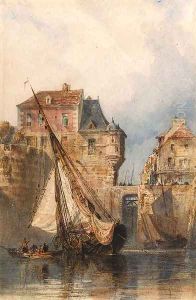 Boats at Honfleur
