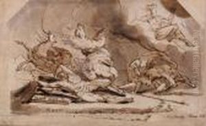 The Conversion Of Saint Paul by Johann Henry Fuseli