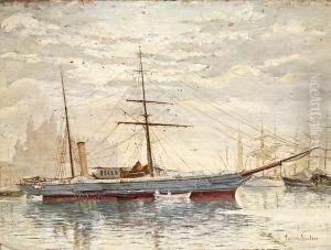 Puerto De Palma De Mallorca by Joan Fuster Bonnin