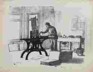 The Printer by Ethel Gabain