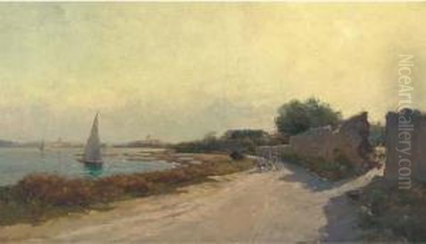 A Cart On An Estuary Track - view 1