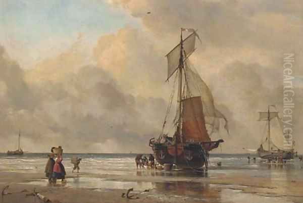 On the sands at Scheveningen - view 1