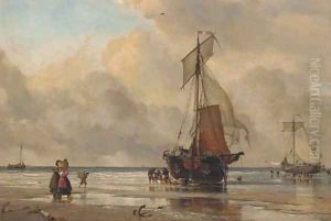 On the sands at Scheveningen