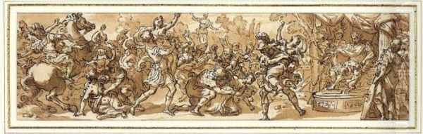 The Rape Of The Sabines - view 1