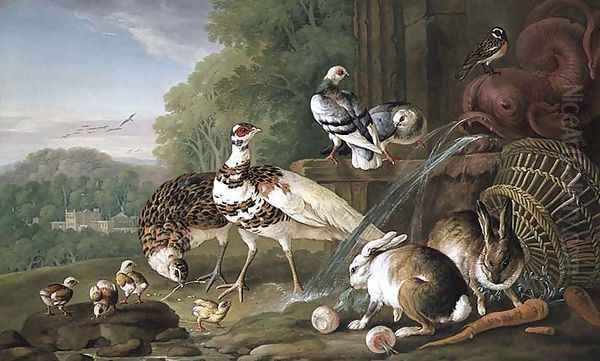 Birds and Rabbits - view 1
