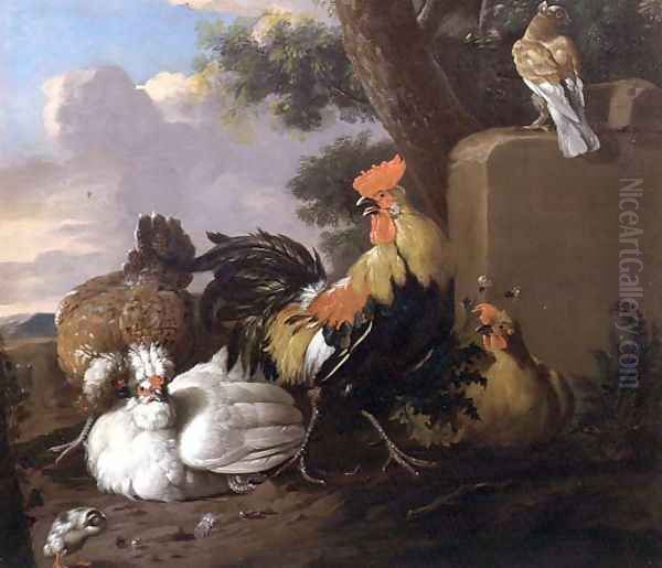 Birds in a Landscape - view 1