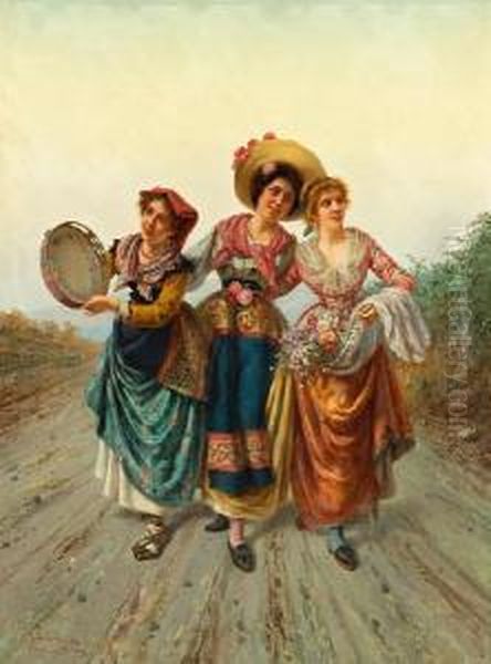 Three Young Beauties - view 1