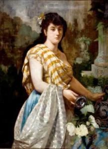 Paysanne Italienne by Pietro Gabrini