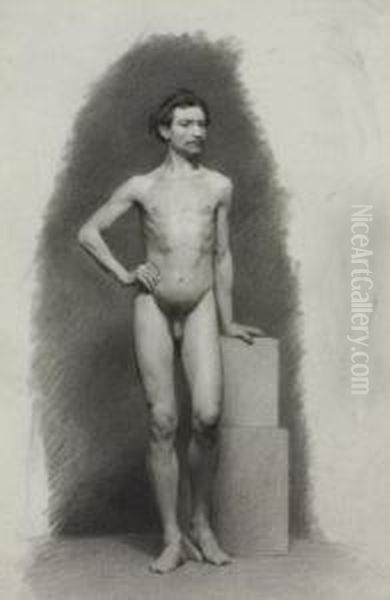 Standing Male Nude Academy - view 1