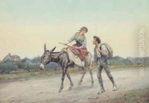 Idillio Campestre by Pietro Gabrini