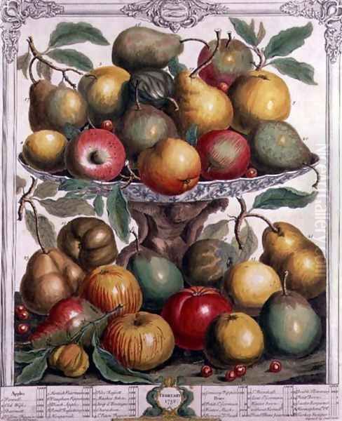 February, from 'Twelve Months of Fruits' - view 1