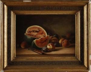 Pasteques, Peches Et Prunes. by Antoine Gadan