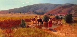 Retour Du Marche by Antoine Gadan