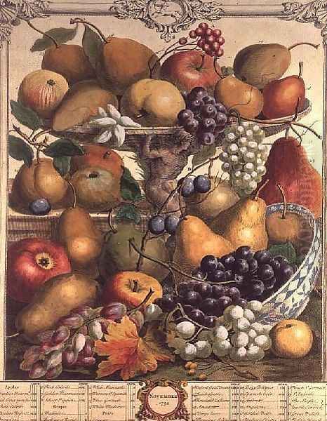 November, from 'Twelve Months of Fruits' - view 1