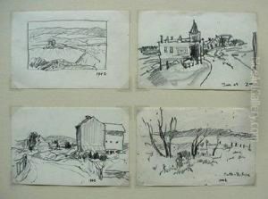 Studies by Carl Frederick Gaertner
