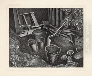 Backyard Corner by Wanda Gag