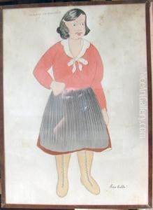 L'inconsolable Des Champs 
Elysees / Au Bal Musette / Boulevard Des Capucines / Au Dancing / Paris 
Versaille / A La Piscine / Les Boulevards / Rue Royale / La Profiteuse /
 Un Charmant Bourreau / Aux Halles by Wanda Gag