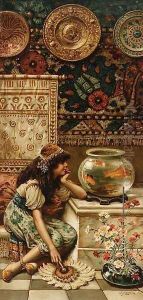 Goldfish, from the Pears Annual, Christmas, 1893 by William Stephen Coleman