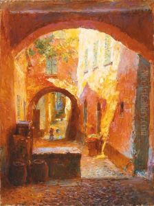 Une Rue En Provence