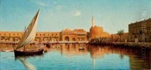 Vue De L'amiraute A Alger by Louis Gaidan