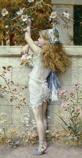 Gathering Flowers - view 1