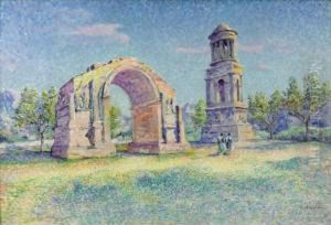 Les Ruines Romaines De St.-remy-de-provence by Louis Gaidan