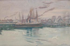 Marine by Franz Bernard Gailliard